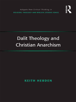 cover image of Dalit Theology and Christian Anarchism